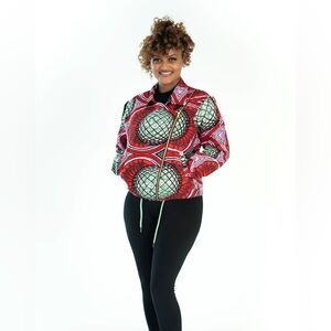 Swiss Brand “Brown-Skin.ch” - Keep Riding Multicolor Biker Bomber Jacket